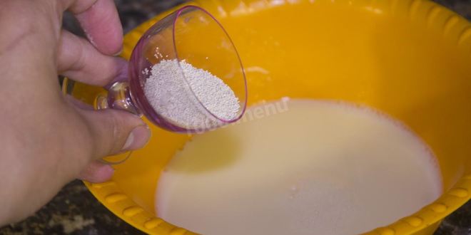 Рецепт плюшки с сахаром из дрожжевого теста