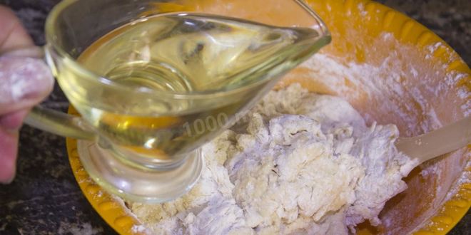 Рецепт плюшки с сахаром из дрожжевого теста