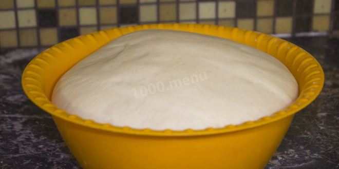 Рецепт плюшки с сахаром из дрожжевого теста