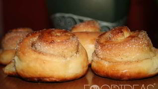 Рецепт Плюшки с сахаром