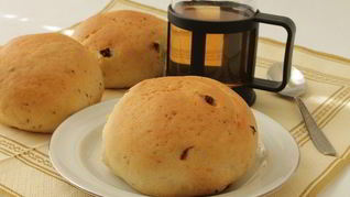 Рецепт Постные булочки с вялеными томатами и базиликом