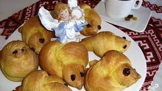Рецепт Постные булочки Жаворонки