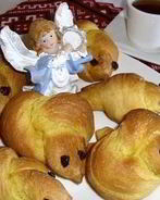 Постные булочки Жаворонки