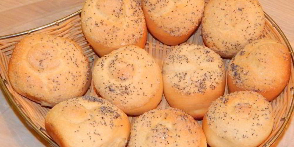 Рецепт дрожжевые булочки с творогом и персиком