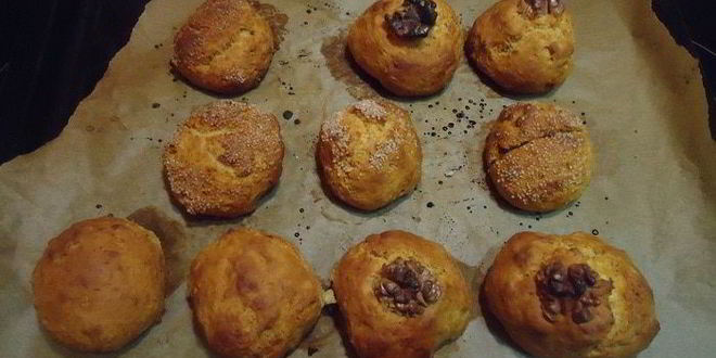 Рецепт постные медовые булочки без дрожжей скоренькие