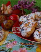 Сдобные булочки с шафраном