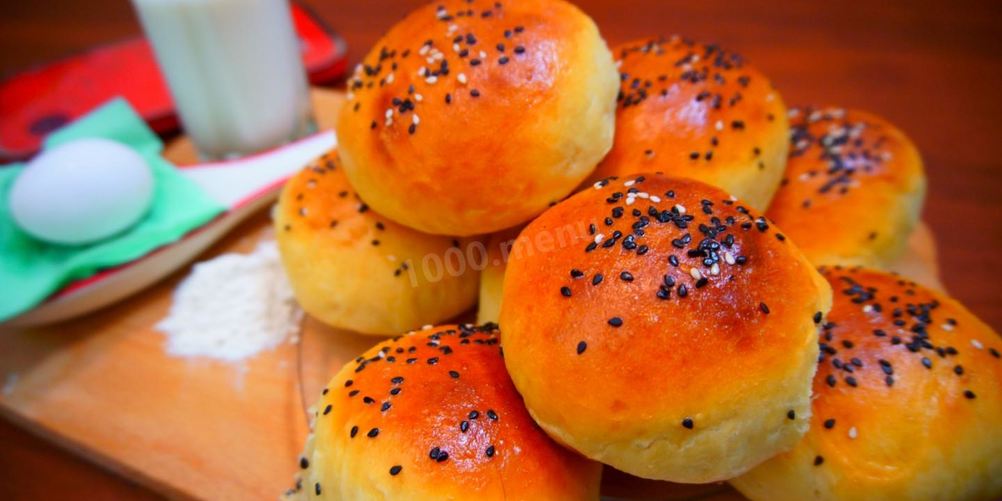 Рецепт булочки с ягодами и творожной начинкой