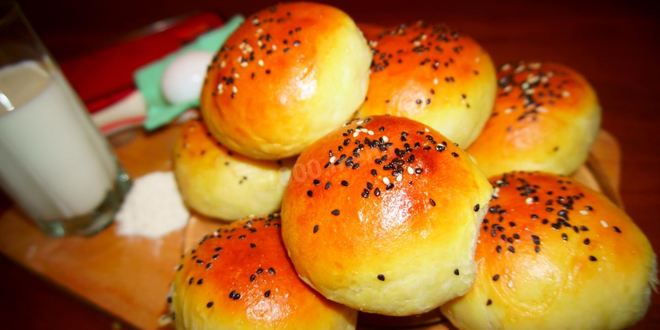 Рецепт сдобные булочки с яблочной начинкой и ваше утро удалось