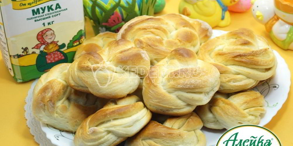 Рецепт булочки с зеленью