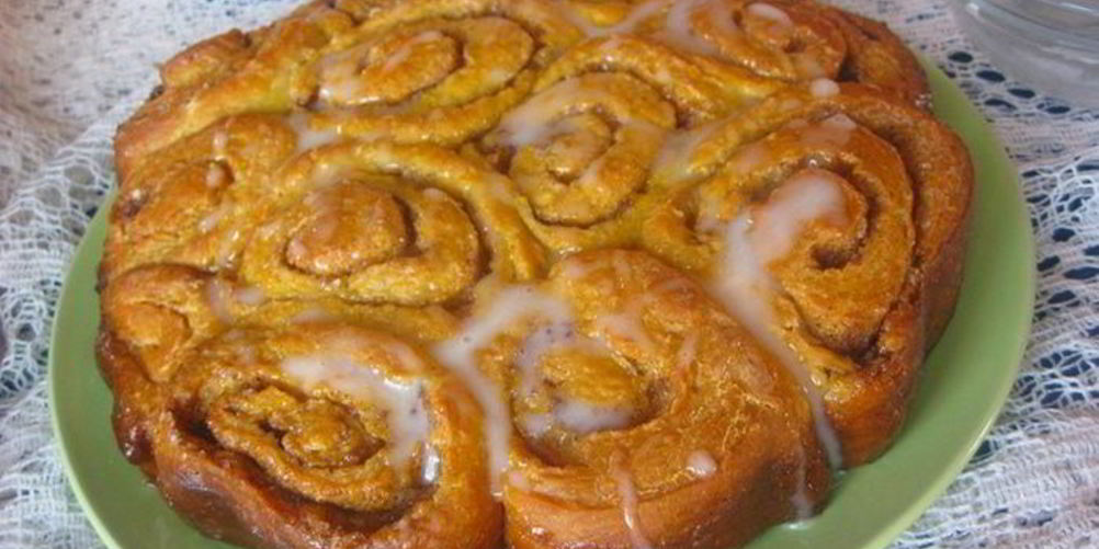 Как приготовить сдобные тыквенные булочки с корицей