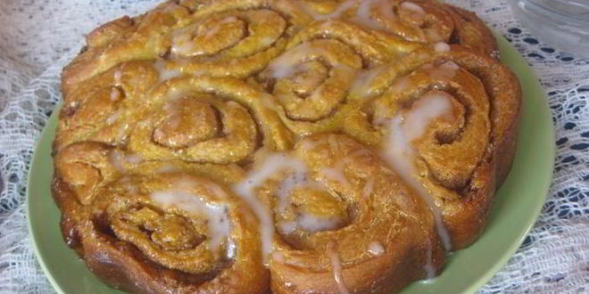 Рецепт сдобные тыквенные булочки с корицей