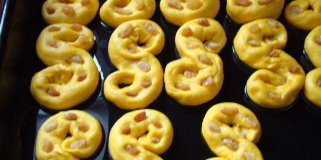 Рецепт шафрановые булочки луссекатт