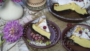 Рецепт Шоколадная королевская ватрушка