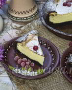 Шоколадная королевская ватрушка