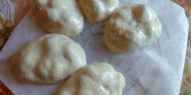 Рецепт сладкие булочки на закваске
