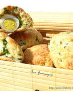 Сырные булочки с яйцом