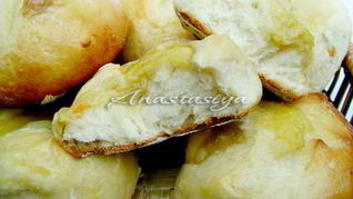 Рецепт Цитрусовые булочки с апельсиново-лимонным курдом