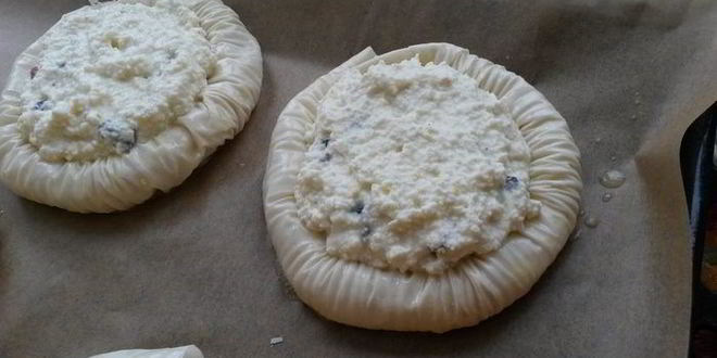 Рецепт творожные ватрушки из теста фило