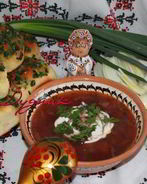 Украинские пампушки с чесноком