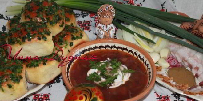 Рецепт украинские пампушки с чесноком