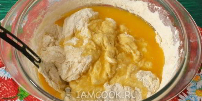 Рецепт ватрушки из дрожжевого теста с творогом