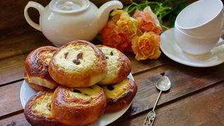 Рецепт Ватрушки из дрожжевого теста