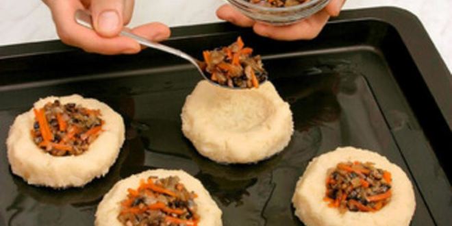 Рецепт ватрушки подсолнухи