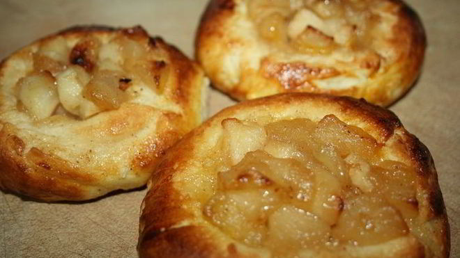 Рецепт Яблочные ватрушки