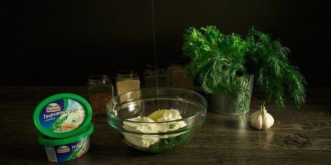 Рецепт зерновые булочки-пампушки с сырно-чесночной начинкой