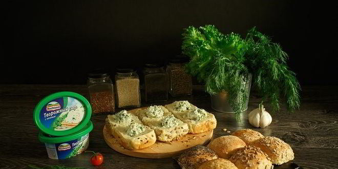 Рецепт зерновые булочки-пампушки с сырно-чесночной начинкой