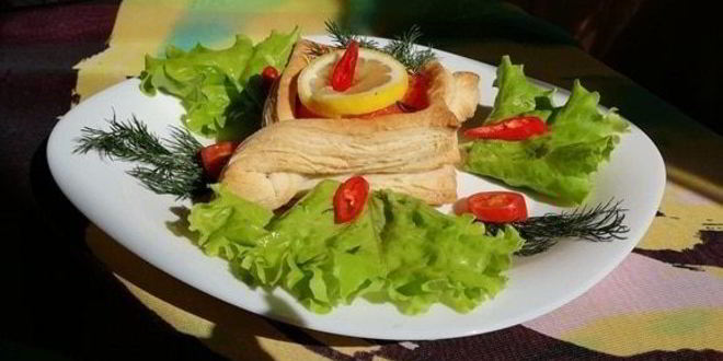 Рецепт быстрые слойки с семгой