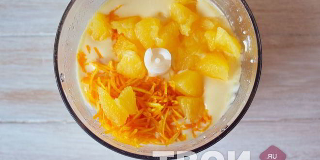 Рецепт апельсиновый чизкейк