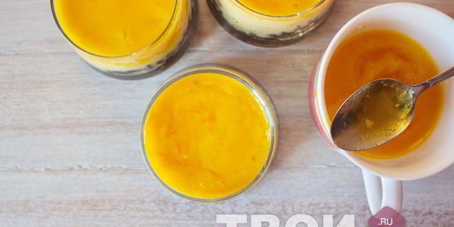 Рецепт апельсиновый чизкейк