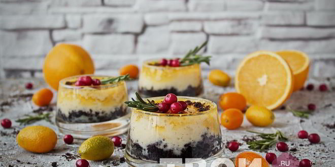 Рецепт апельсиновый чизкейк