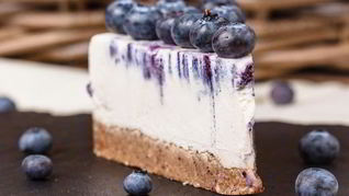 Рецепт Черничный чизкейк