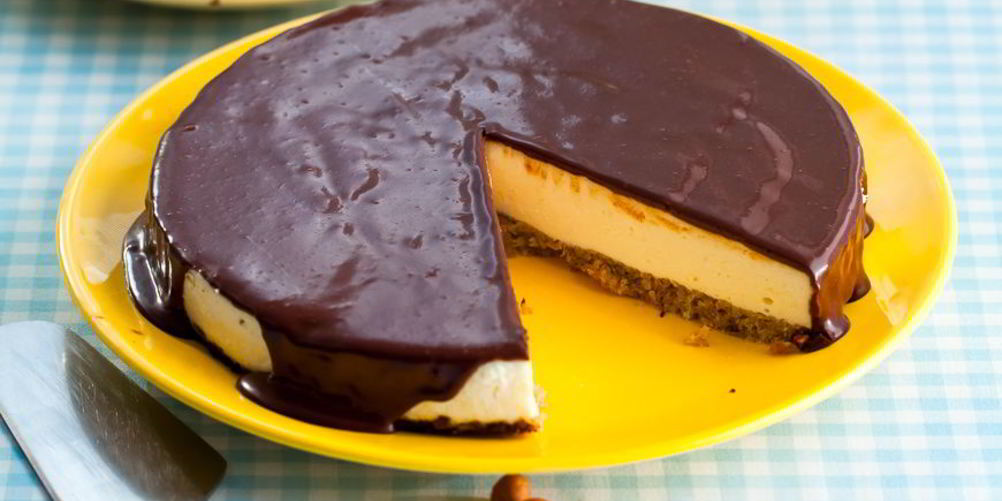 Как приготовить чизкейк из черного хлеба