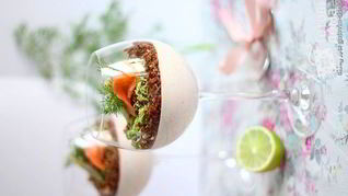 Рецепт Чизкейк из лосося с лаймом