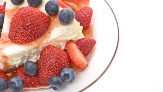 Рецепт Чизкейк из рикотты со свежими ягодами