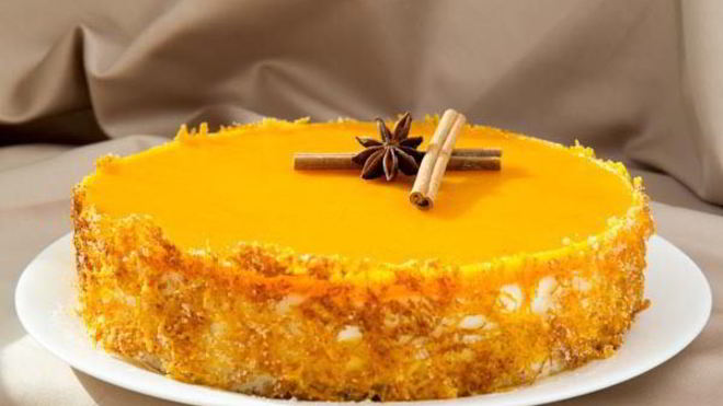 Рецепт Чизкейк корично-тыквенный