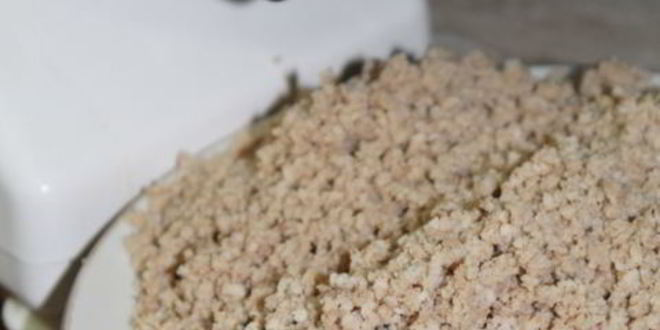 Рецепт чизкейк мясной с брусничным соусом