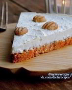 Чизкейк на морковной основе