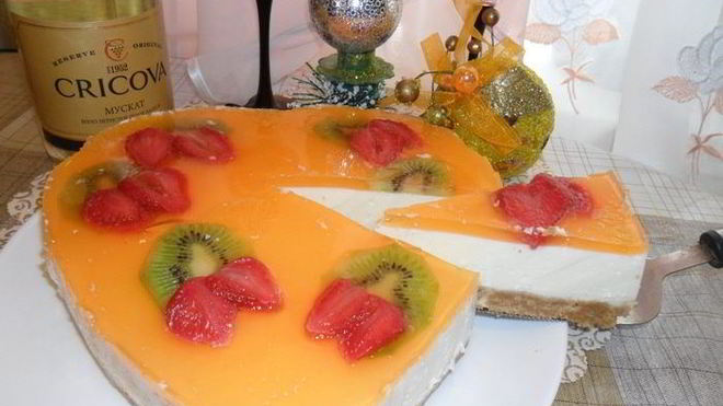 Рецепт Чизкейк Нежный