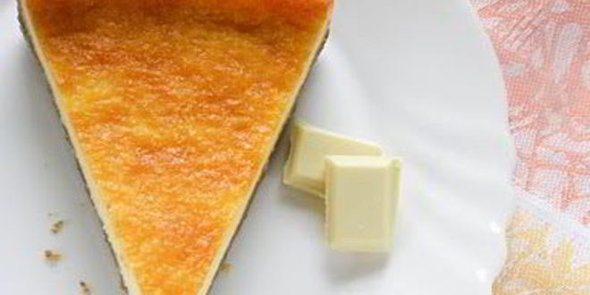 Рецепт чизкейк с белым шоколадом