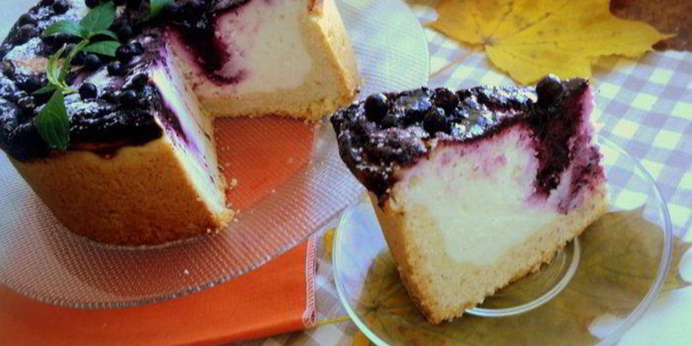 Как приготовить чизкейк с черникой