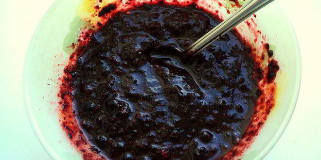 Рецепт чизкейк с черникой