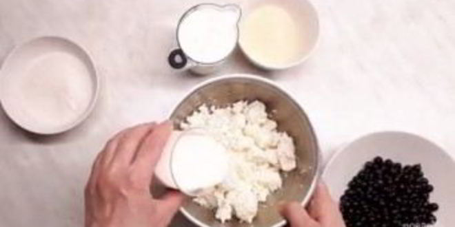 Рецепт чизкейк с черной смородиной без выпечки