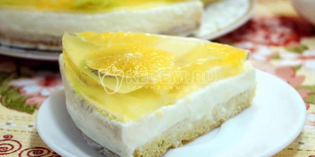 Рецепт чизкейк с брусникой и маскарпоне