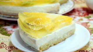 Рецепт Чизкейк с фруктами