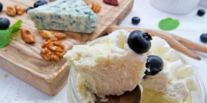 Рецепт чизкейк с голубым сыром
