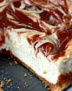 Чизкейк с гуавой и греческим йогуртом